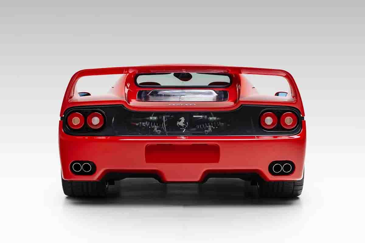 オークションに出品予定の1997年式フェラーリ「F50」(c)2026 BROAD ARROW Auctions