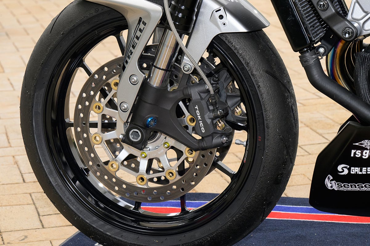 ホンダ「CB400スーパーフォア Eクラッチ」のレース仕様