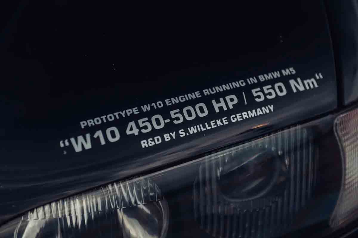 オークションに出品、高額落札された2000年式BMW「M5」W10プロトタイプ(c)2026 BROAD ARROW Auctions