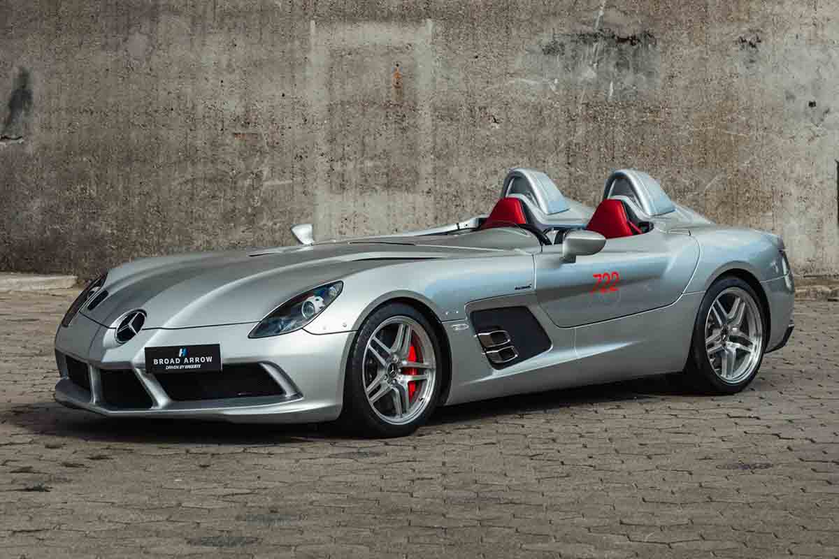 オークションに出品予定の2009年式「SLRマクラーレン・スターリング・モス」(c)2026 BROAD ARROW Auctions