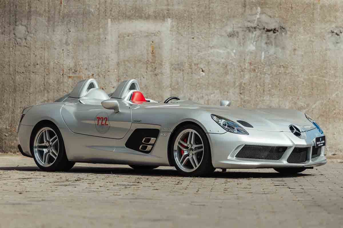 オークションに出品予定の2009年式「SLRマクラーレン・スターリング・モス」(c)2026 BROAD ARROW Auctions
