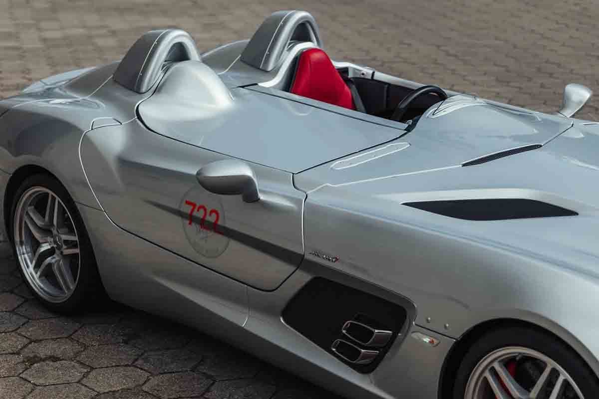 オークションに出品予定の2009年式「SLRマクラーレン・スターリング・モス」(c)2026 BROAD ARROW Auctions