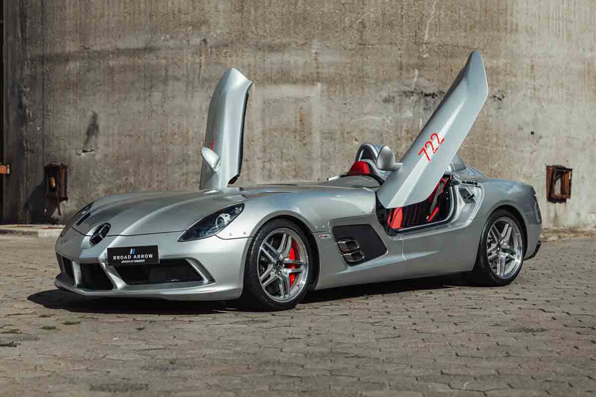 オークションに出品予定の2009年式「SLRマクラーレン・スターリング・モス」(c)2026 BROAD ARROW Auctions