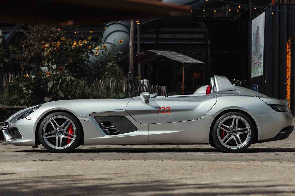 オークションに出品予定の2009年式「SLRマクラーレン・スターリング・モス」(c)2026 BROAD ARROW Auctions