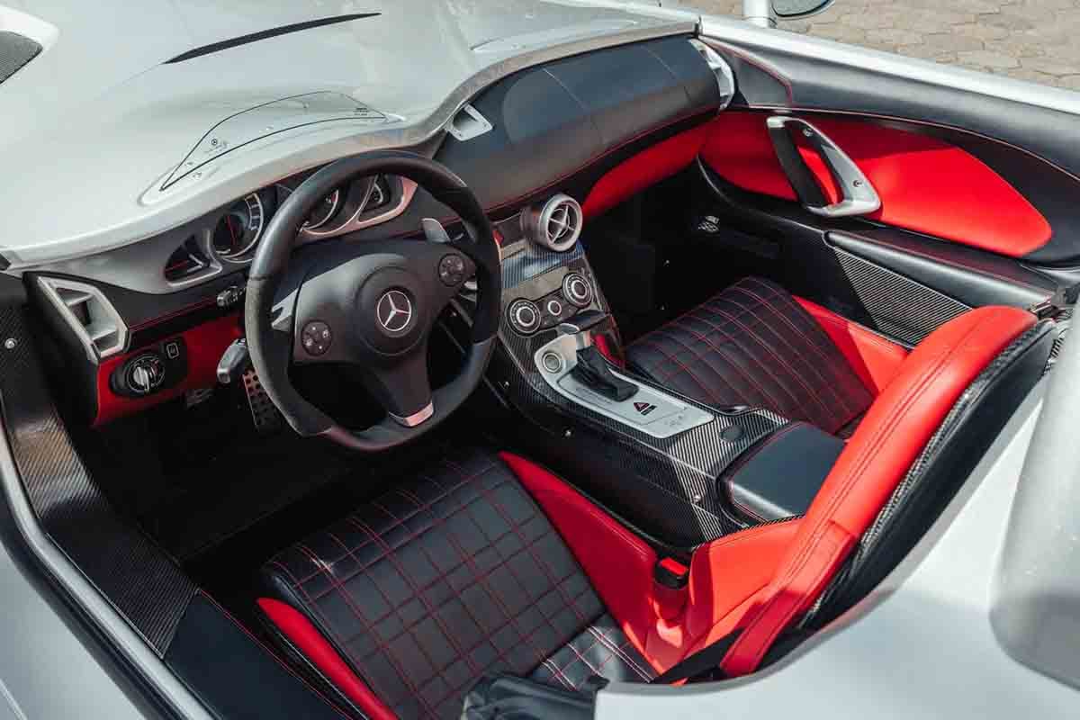 オークションに出品予定の2009年式「SLRマクラーレン・スターリング・モス」(c)2026 BROAD ARROW Auctions