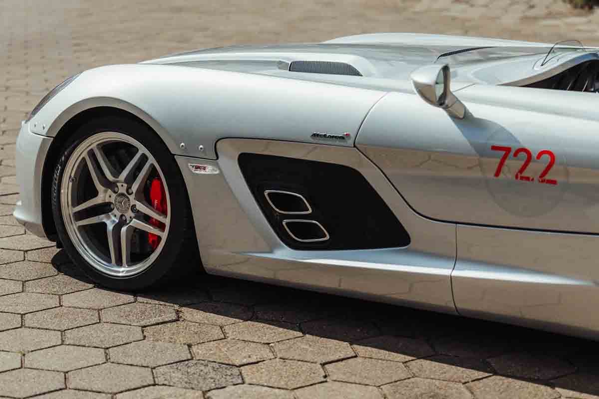 オークションに出品予定の2009年式「SLRマクラーレン・スターリング・モス」(c)2026 BROAD ARROW Auctions