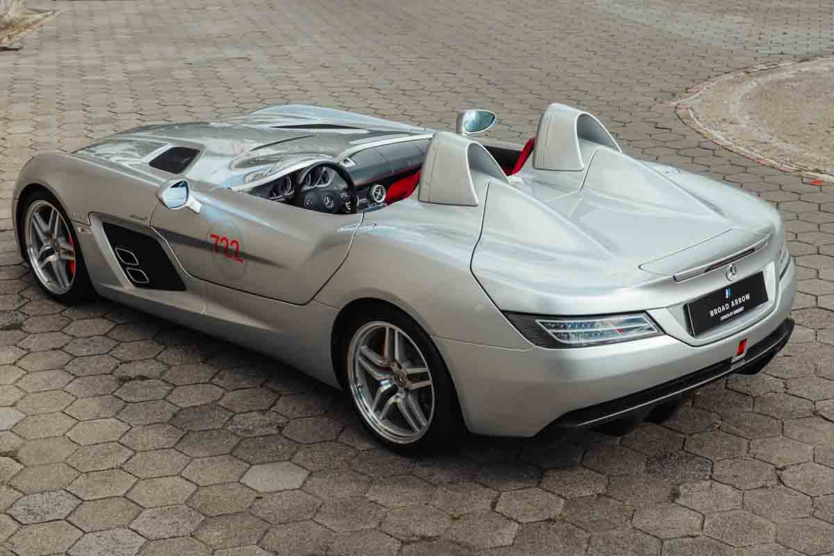 オークションに出品予定の2009年式「SLRマクラーレン・スターリング・モス」(c)2026 BROAD ARROW Auctions