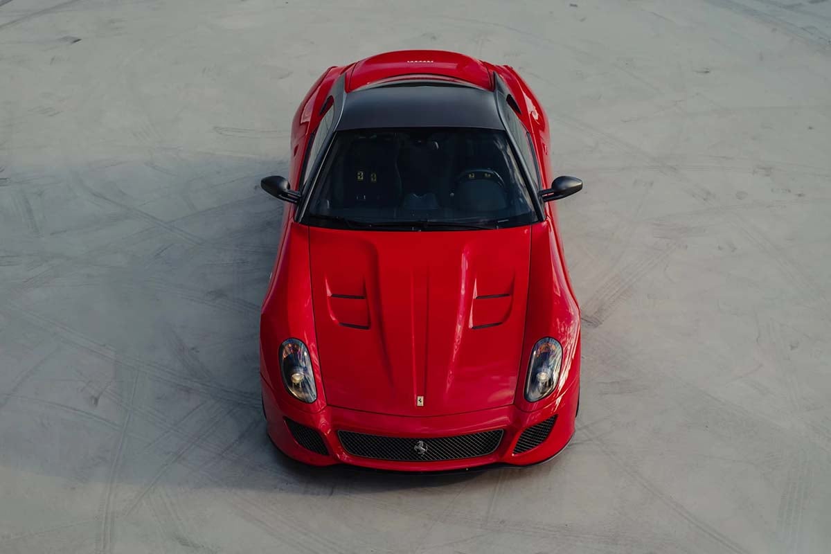 2026年10月にベルギーで開催されるオークションに出品される2010年式フェラーリ「599GTO」(c)2026 BROAD ARROW Auctions