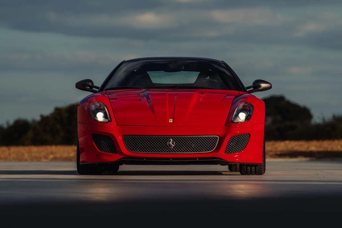 2026年10月にベルギーで開催されるオークションに出品される2010年式フェラーリ「599GTO」(c)2026 BROAD ARROW Auctions
