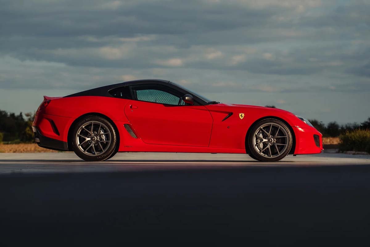 2026年10月にベルギーで開催されるオークションに出品される2010年式フェラーリ「599GTO」(c)2026 BROAD ARROW Auctions