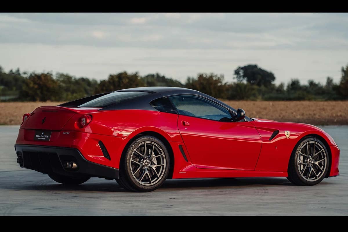 2026年10月にベルギーで開催されるオークションに出品される2010年式フェラーリ「599GTO」(c)2026 BROAD ARROW Auctions