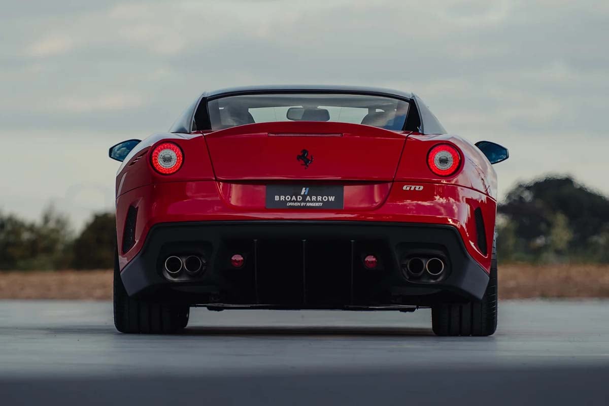 2026年10月にベルギーで開催されるオークションに出品される2010年式フェラーリ「599GTO」(c)2026 BROAD ARROW Auctions
