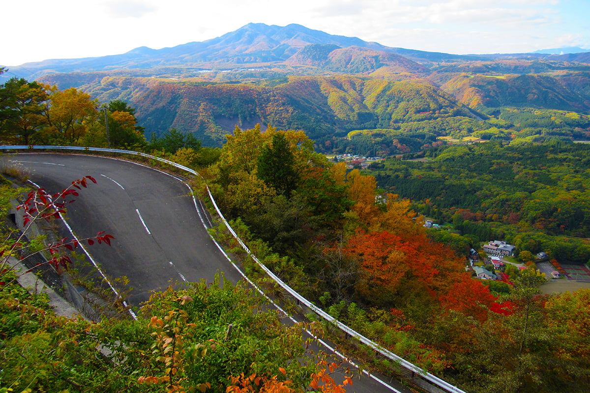 栃木県「日塩もみじライン」