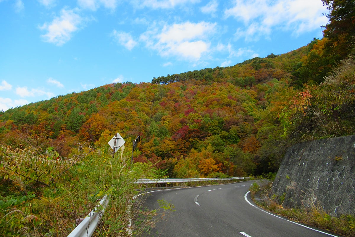 栃木県「日塩もみじライン」