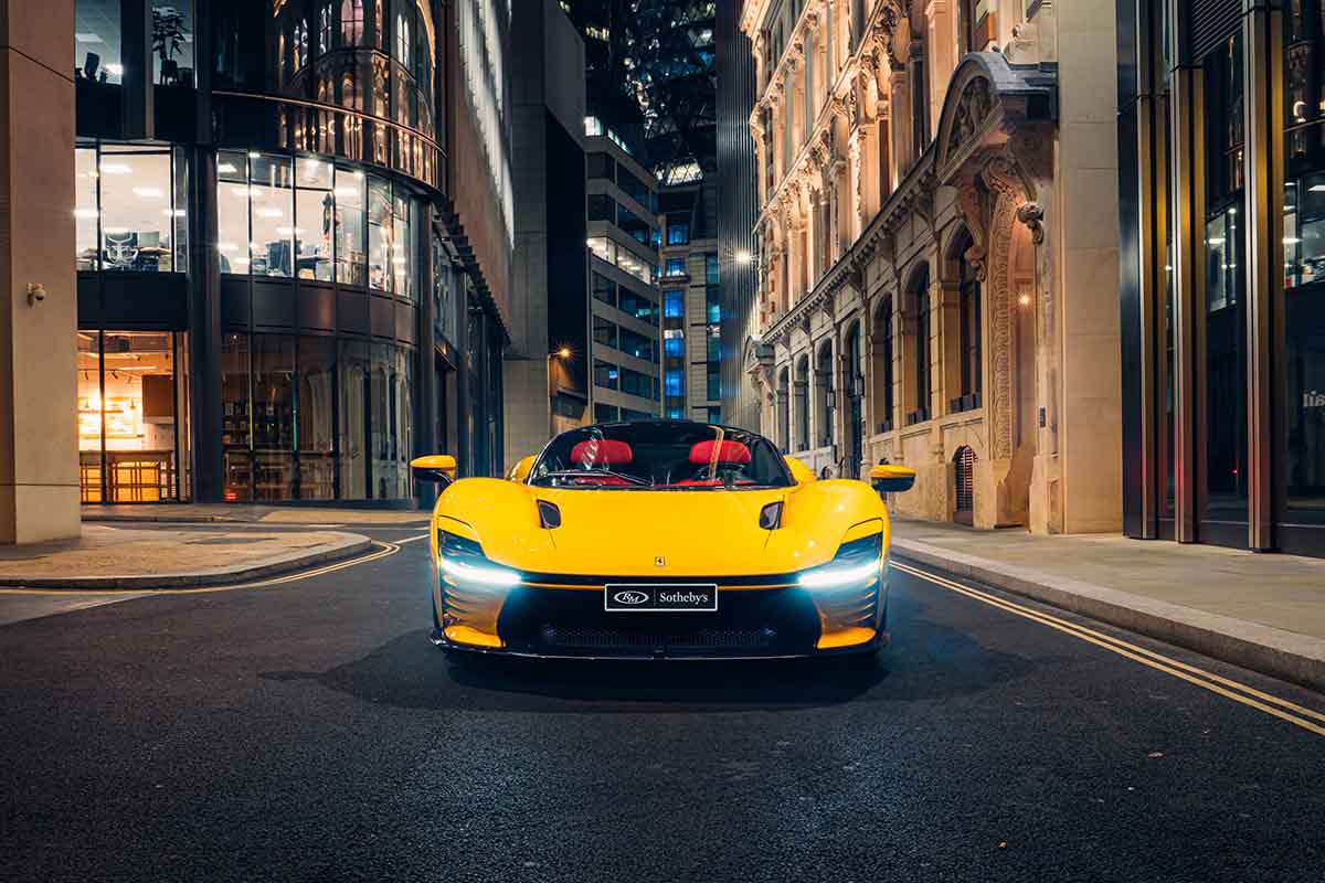 オークションに出品予定の2024年式フェラーリ「デイトナSP3」Alex Penfold(c)2026 Courtesy of RM Sotheby's