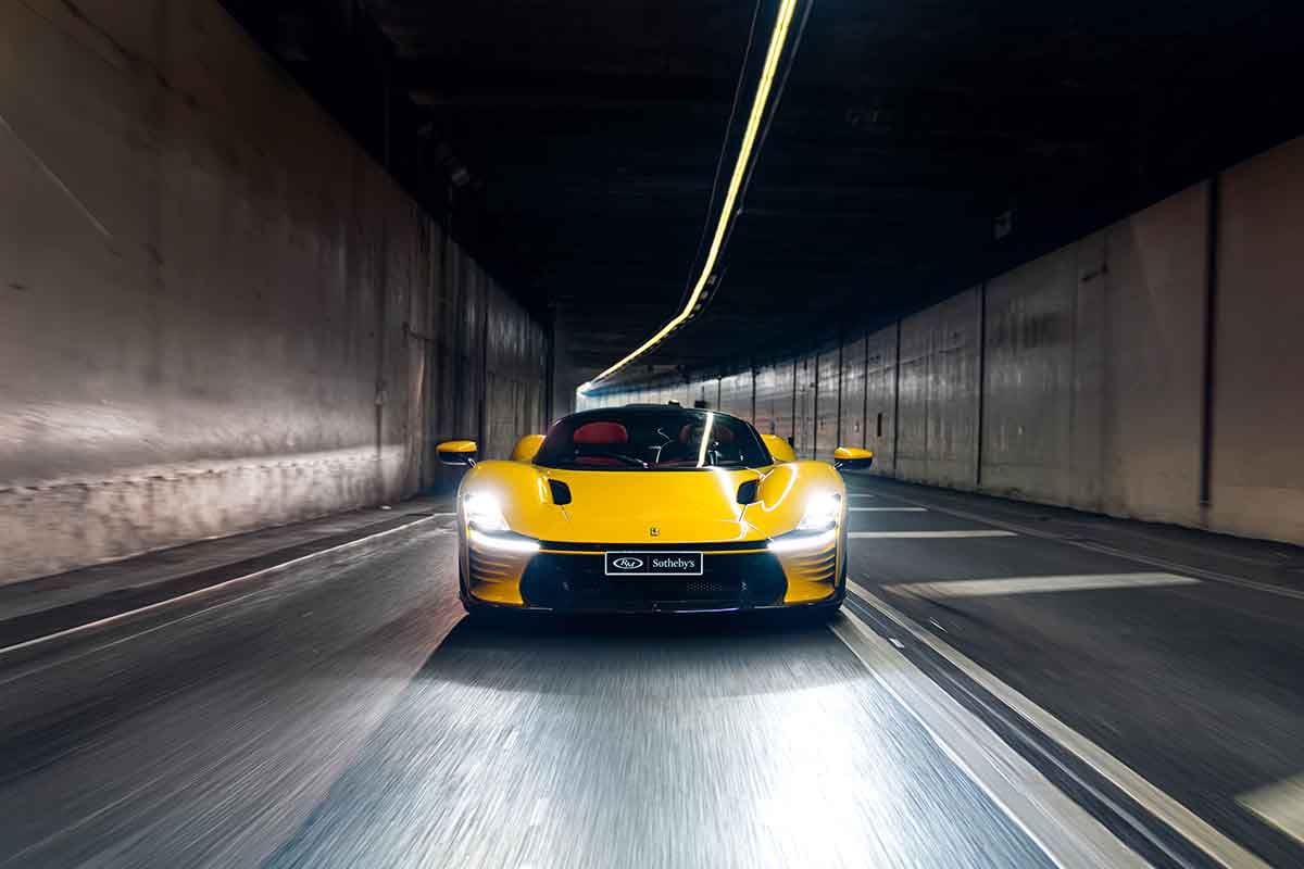 オークションに出品予定の2024年式フェラーリ「デイトナSP3」Alex Penfold(c)2026 Courtesy of RM Sotheby's