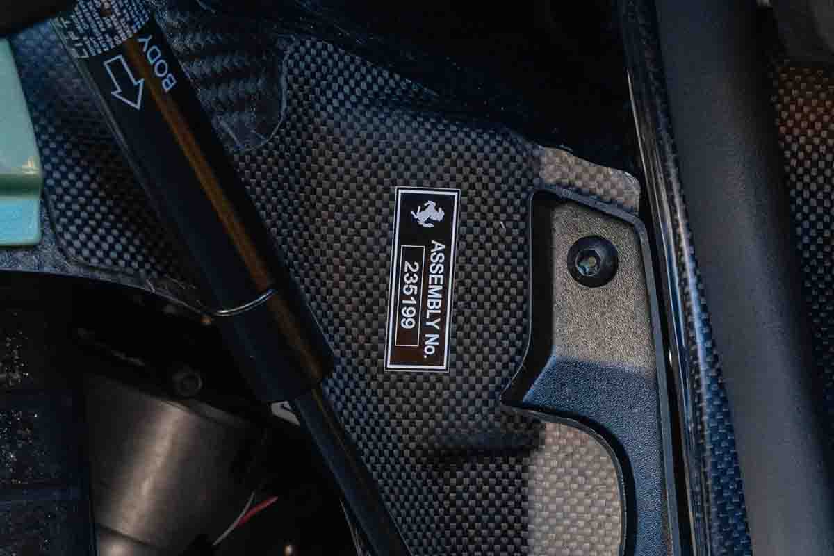 オークションに出品予定の2025年式フェラーリ「デイトナSP3」(c)2026 BROAD ARROW Auctions