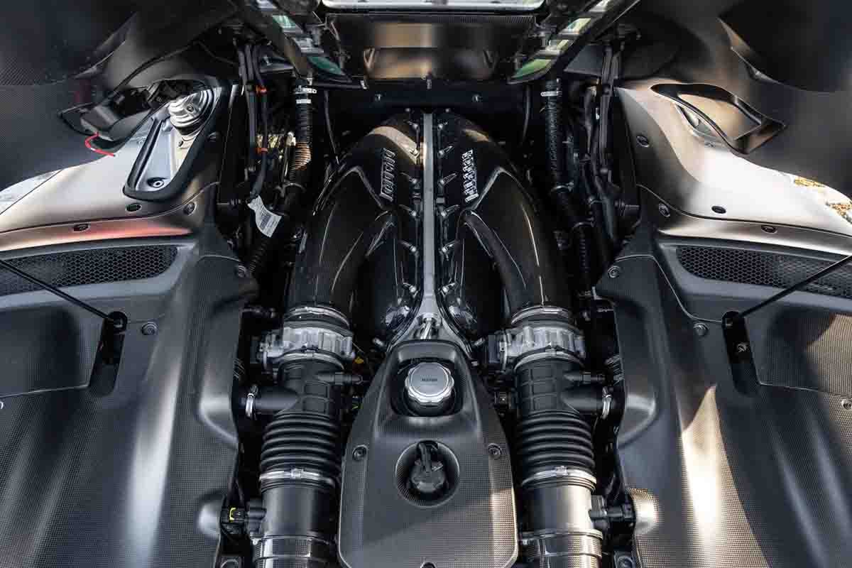 オークションに出品予定の2025年式フェラーリ「デイトナSP3」(c)2026 BROAD ARROW Auctions
