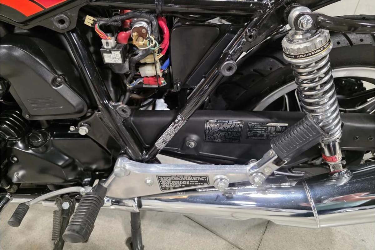 米国オンラインオークションに出品、落札された1982年式ホンダ「CB750Fスーパースポーツ」