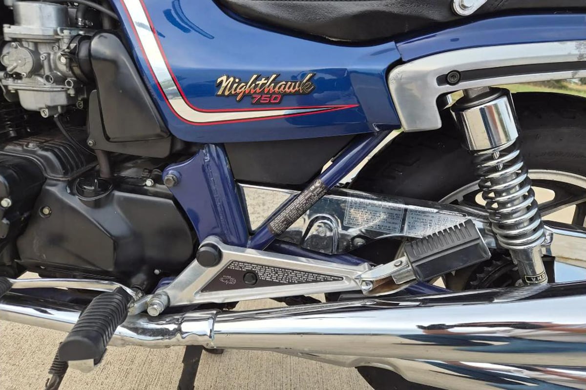 米国オンラインオークションに出品、落札された1982年式ホンダ「CB750SCナイトホーク」