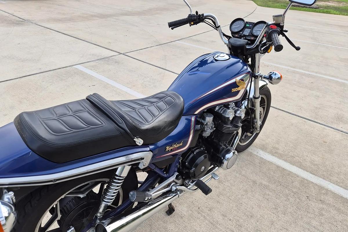 米国オンラインオークションに出品、落札された1982年式ホンダ「CB750SCナイトホーク」