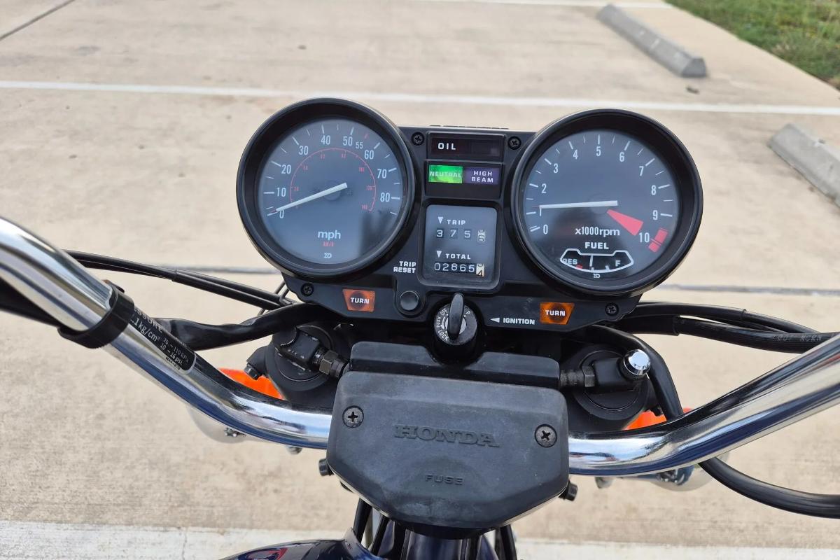 米国オンラインオークションに出品、落札された1982年式ホンダ「CB750SCナイトホーク」
