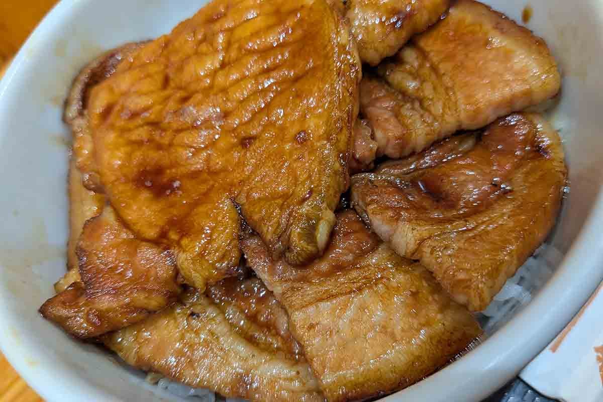 帯広名物豚丼