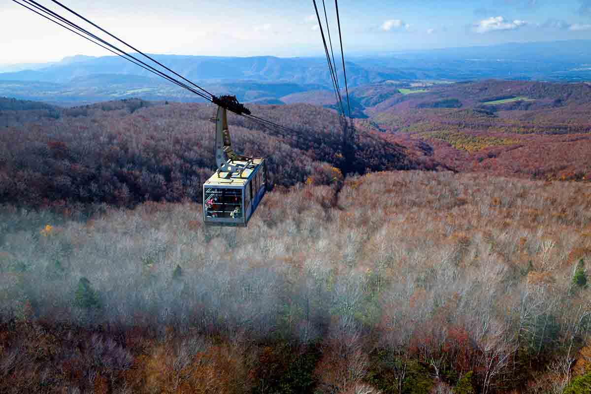 青森「八甲田山」のロープウェイ