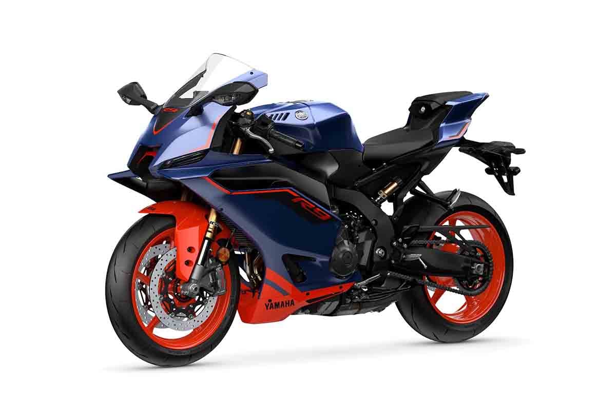 ヤマハ「YZF-R9」2027年モデルに設定された新色「マットダークブルー」