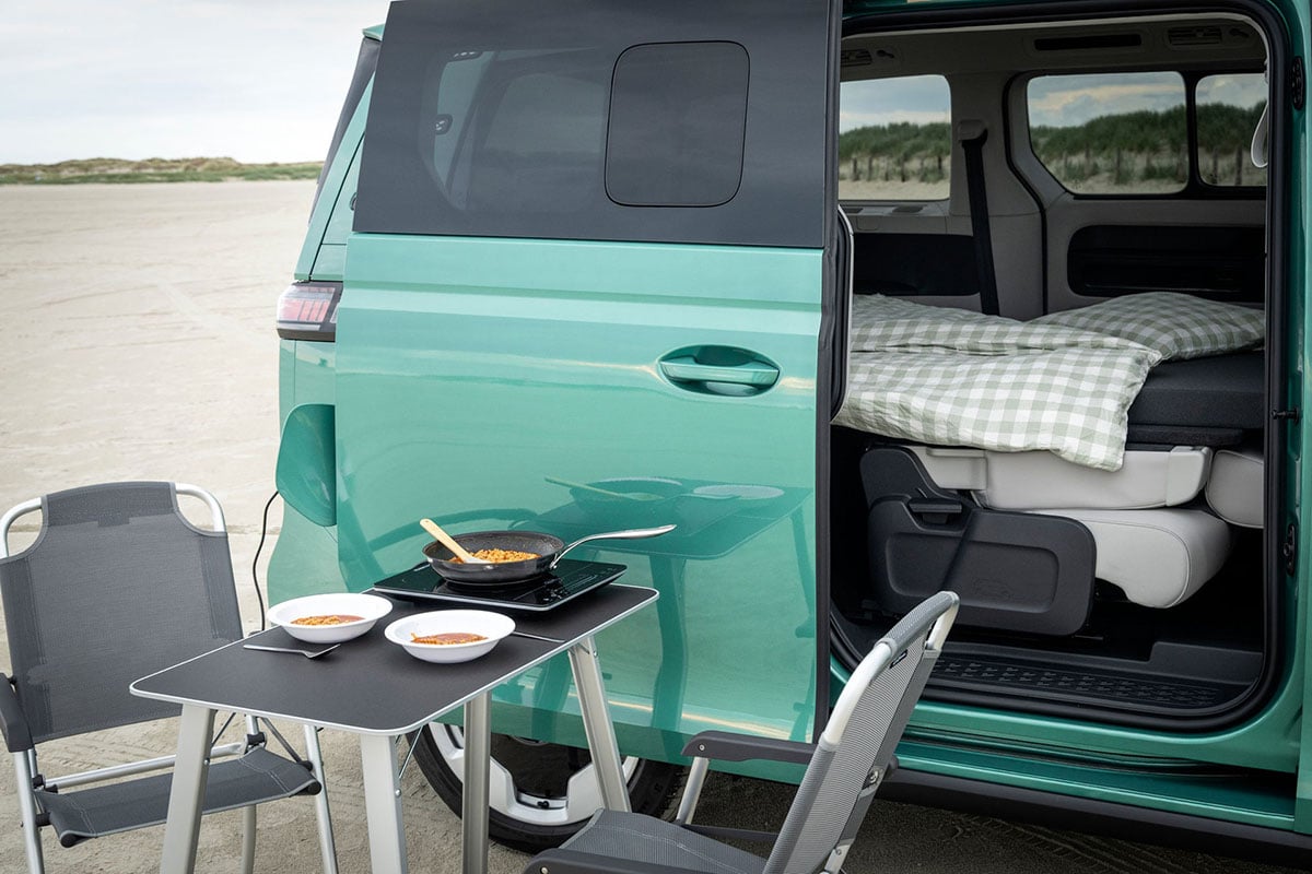 フォルクスワーゲン「ID.Buzz」のオプション「Gute-Nacht-Paket」装着車