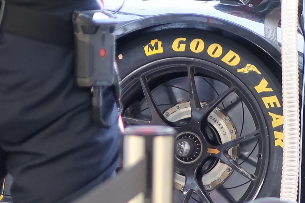 LMGT3に参戦する全18台のマシンに供給しているグッドイヤーのタイヤ