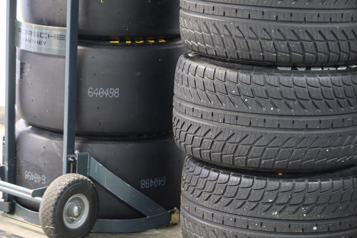 LMGT3に参戦する全18台のマシンに供給しているグッドイヤーのタイヤ