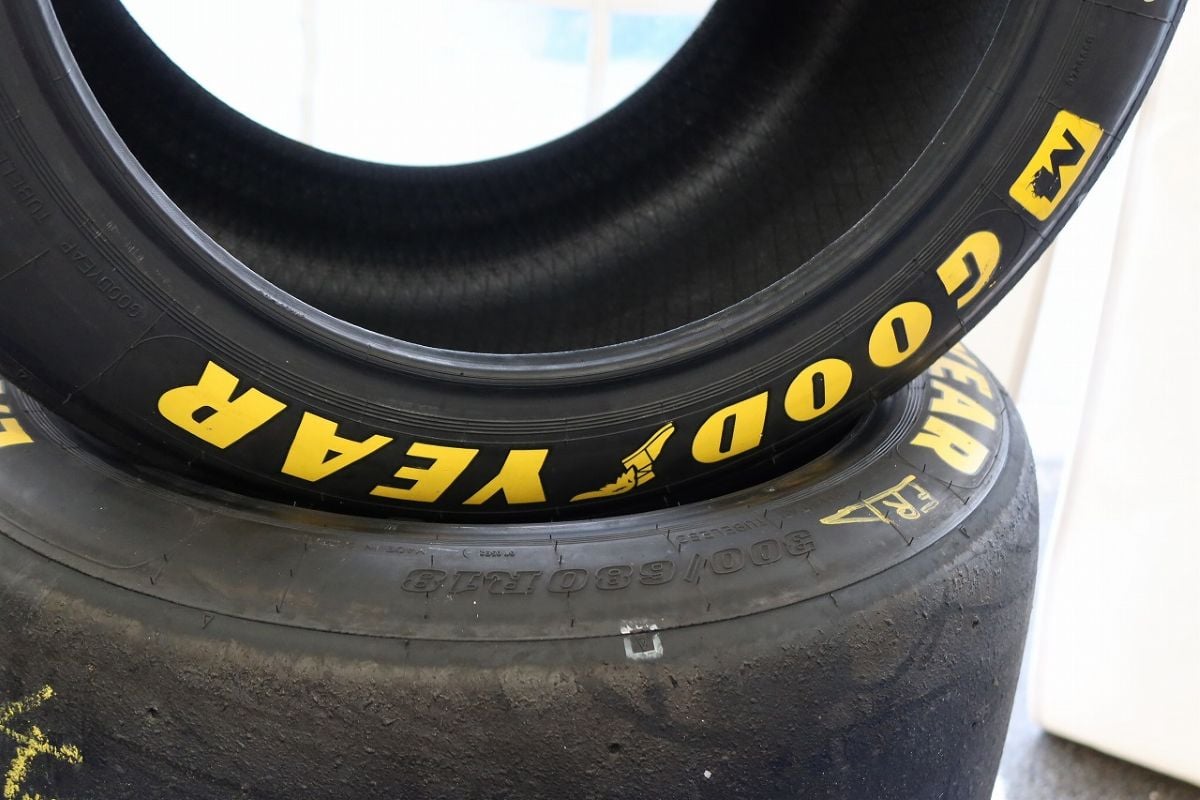 LMGT3に参戦する全18台のマシンに供給しているグッドイヤーのタイヤ