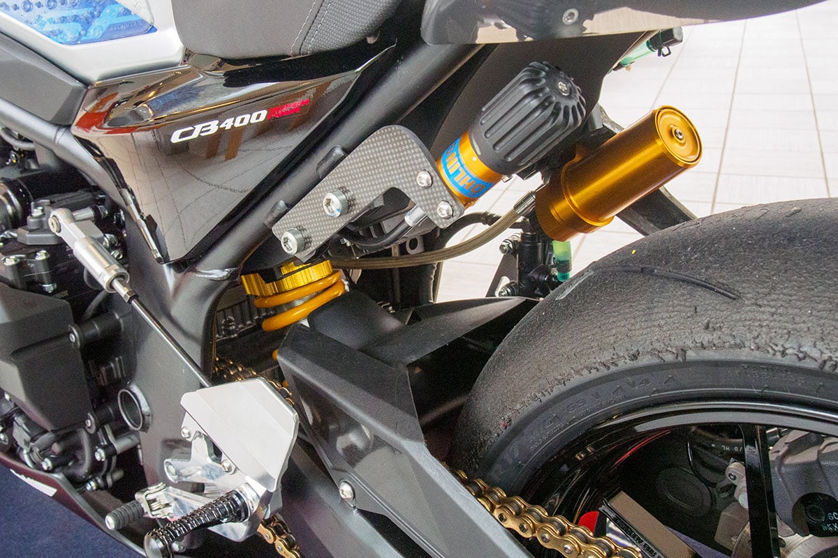 ホンダ「CB400スーパーフォア Eクラッチ」のレース仕様