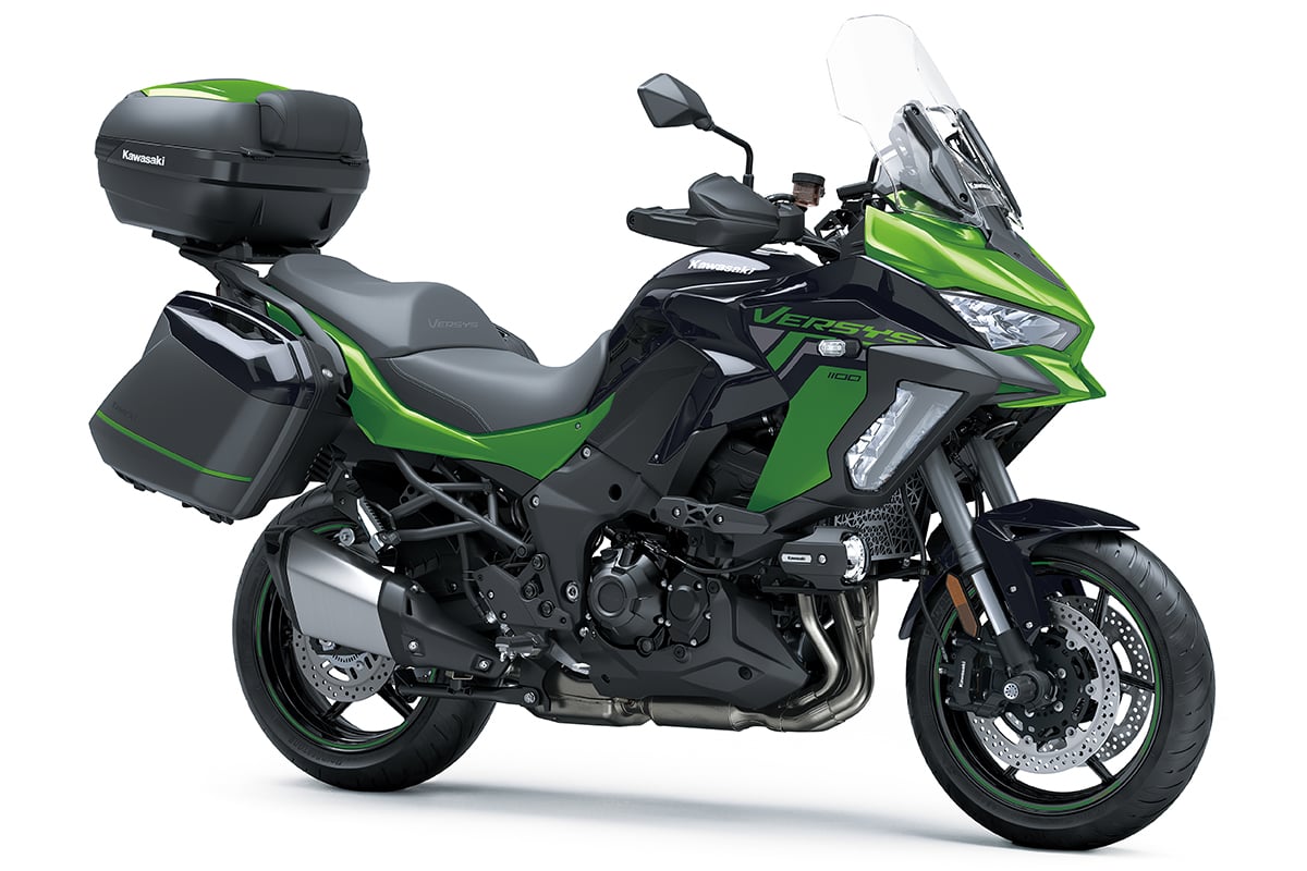 カワサキ「ヴェルシス 1100 SE」の新色モデル