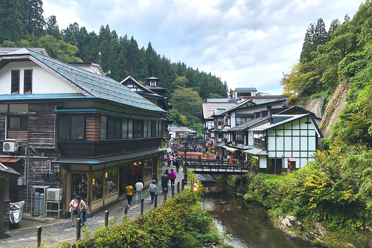 山形県「銀山温泉」