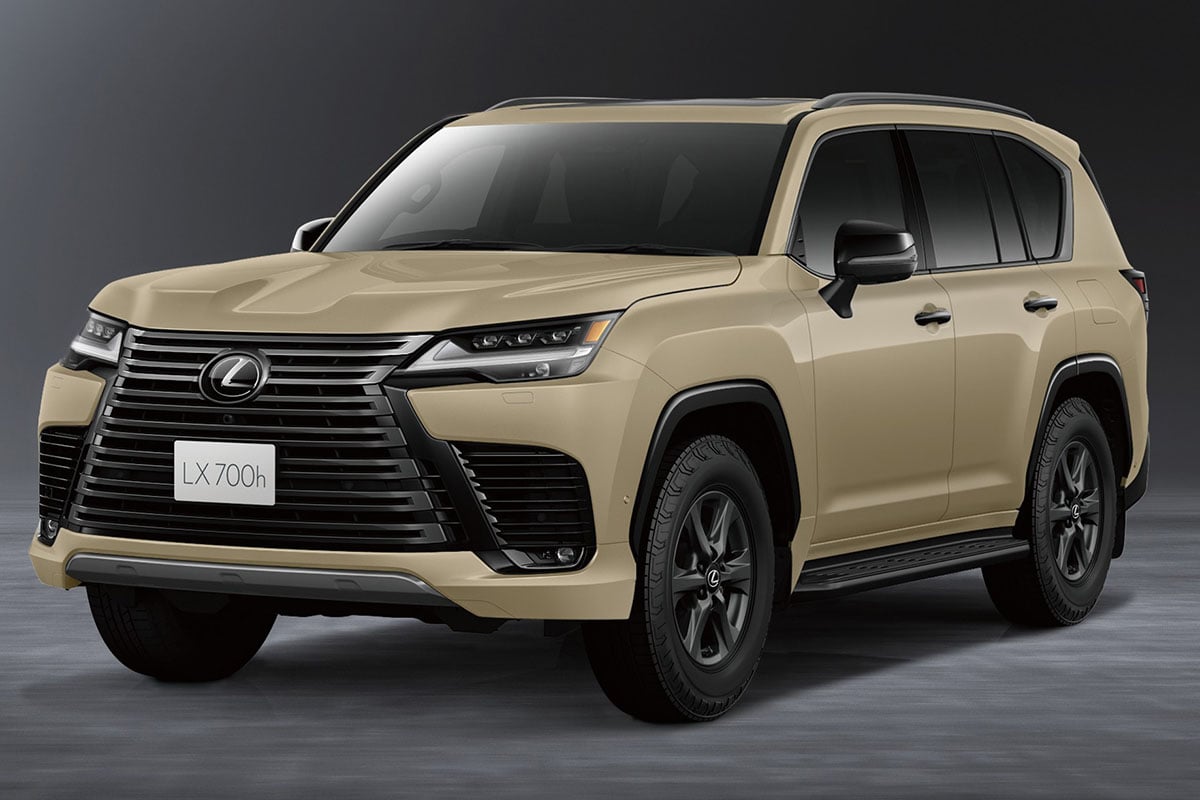 レクサス「LX」の一部改良モデル