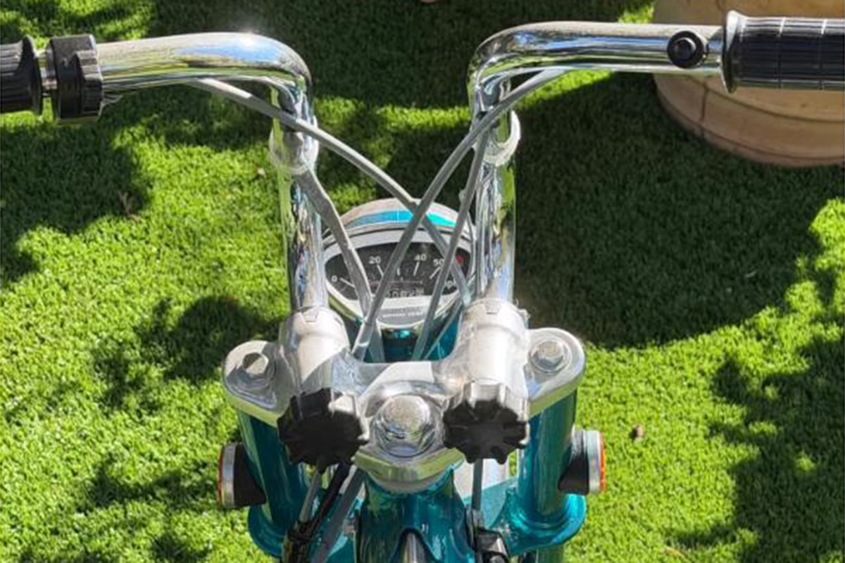 米国オンラインオークションに出品、落札された1970年式ホンダ「CT70H トレイル」