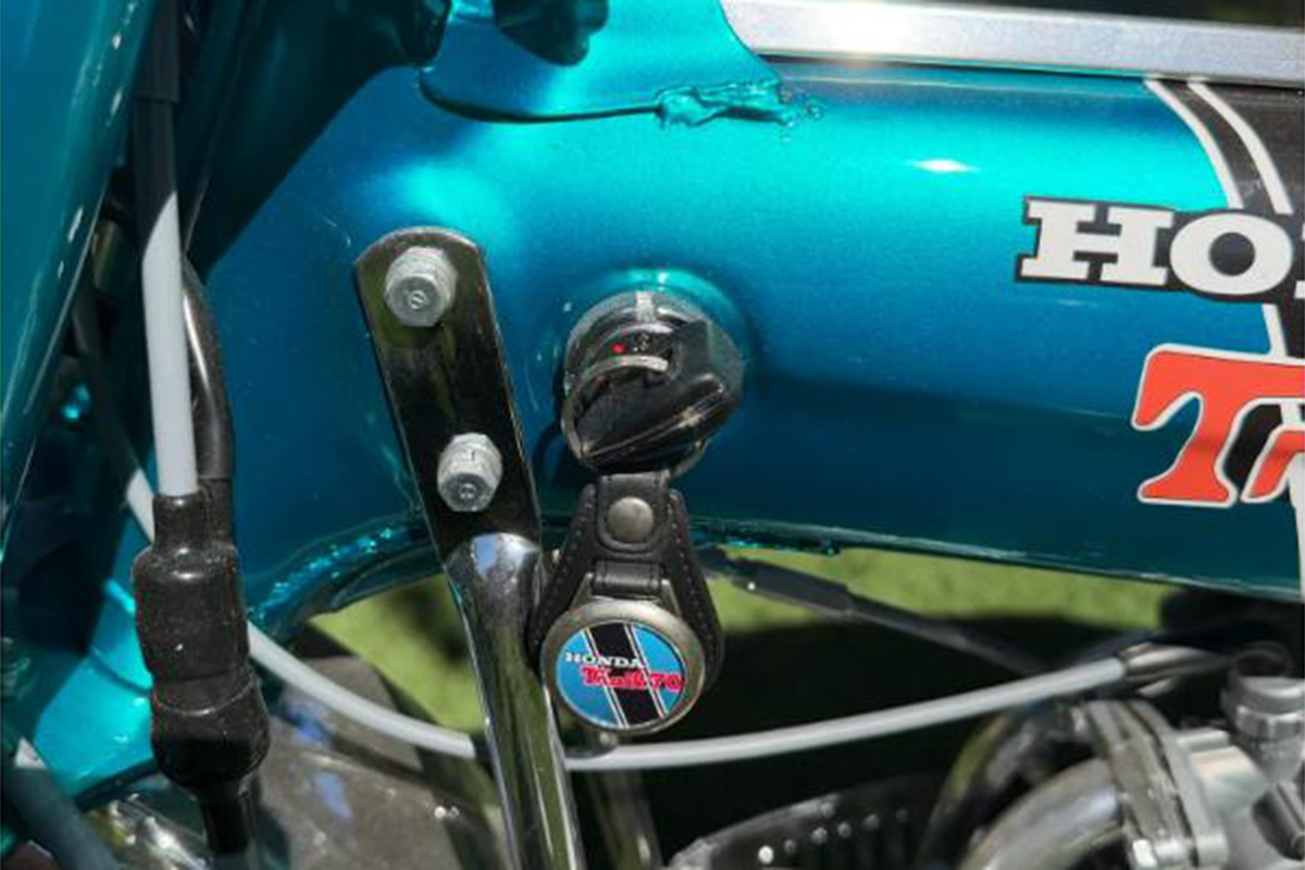 米国オンラインオークションに出品、落札された1970年式ホンダ「CT70H トレイル」