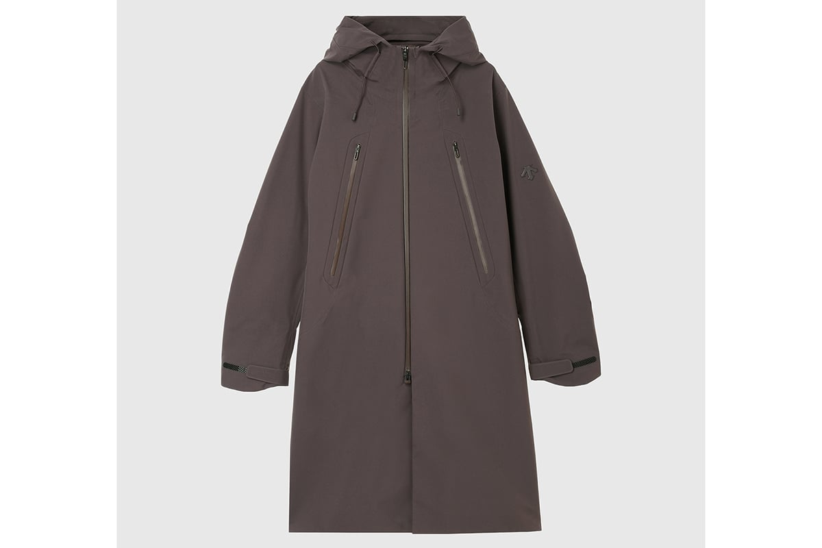 WOMEN：HARD SHELL LONG CT CREAS-L（アッシュブラウン）：7万1500円