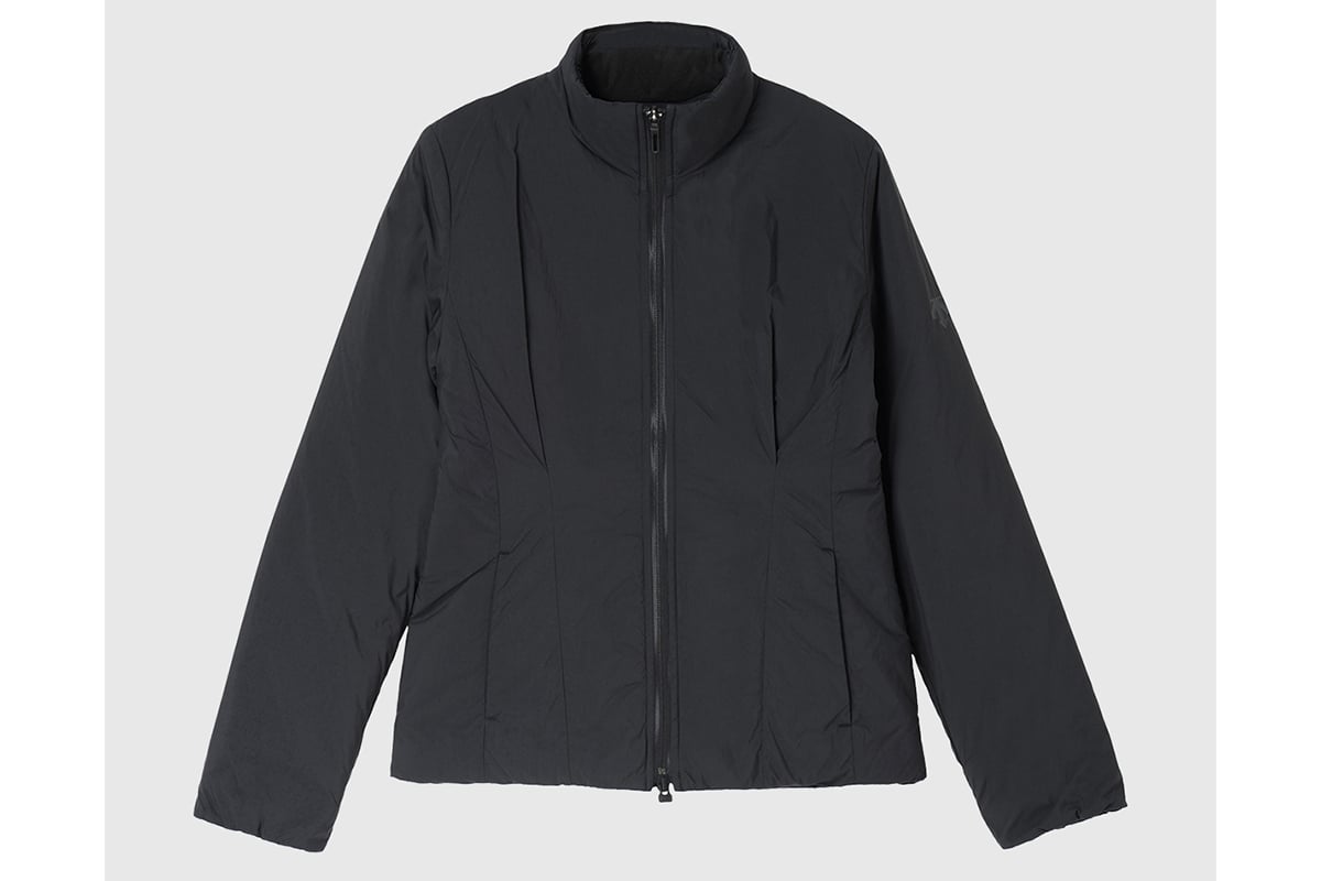 WOMEN：HEAT CIRCULATION DOWN（ブラック）：4万9500円