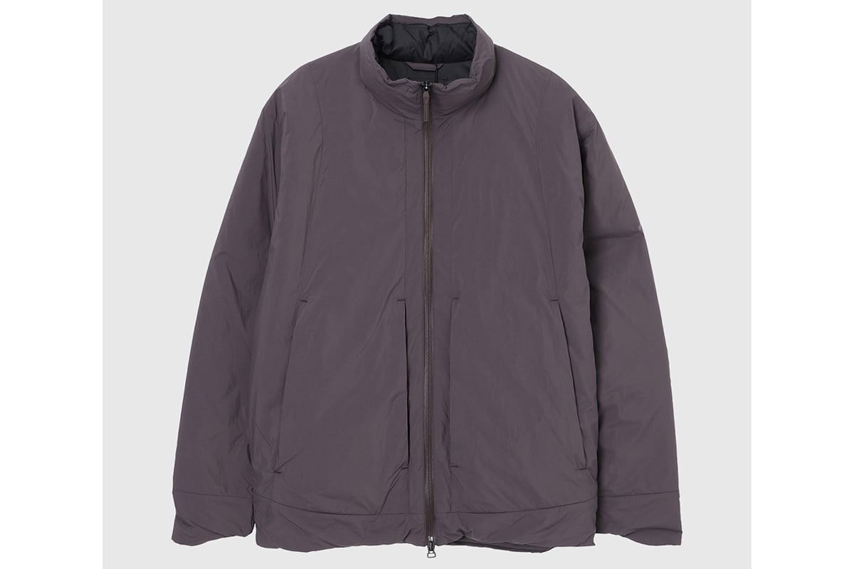 MEN：HEAT CIRCULATION DOWN（アッシュブラウン）：4万9500円　新色