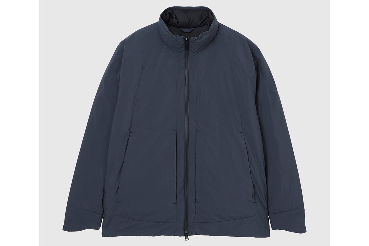 MEN：HEAT CIRCULATION DOWN（スモークネイビー）：4万9500円　新色