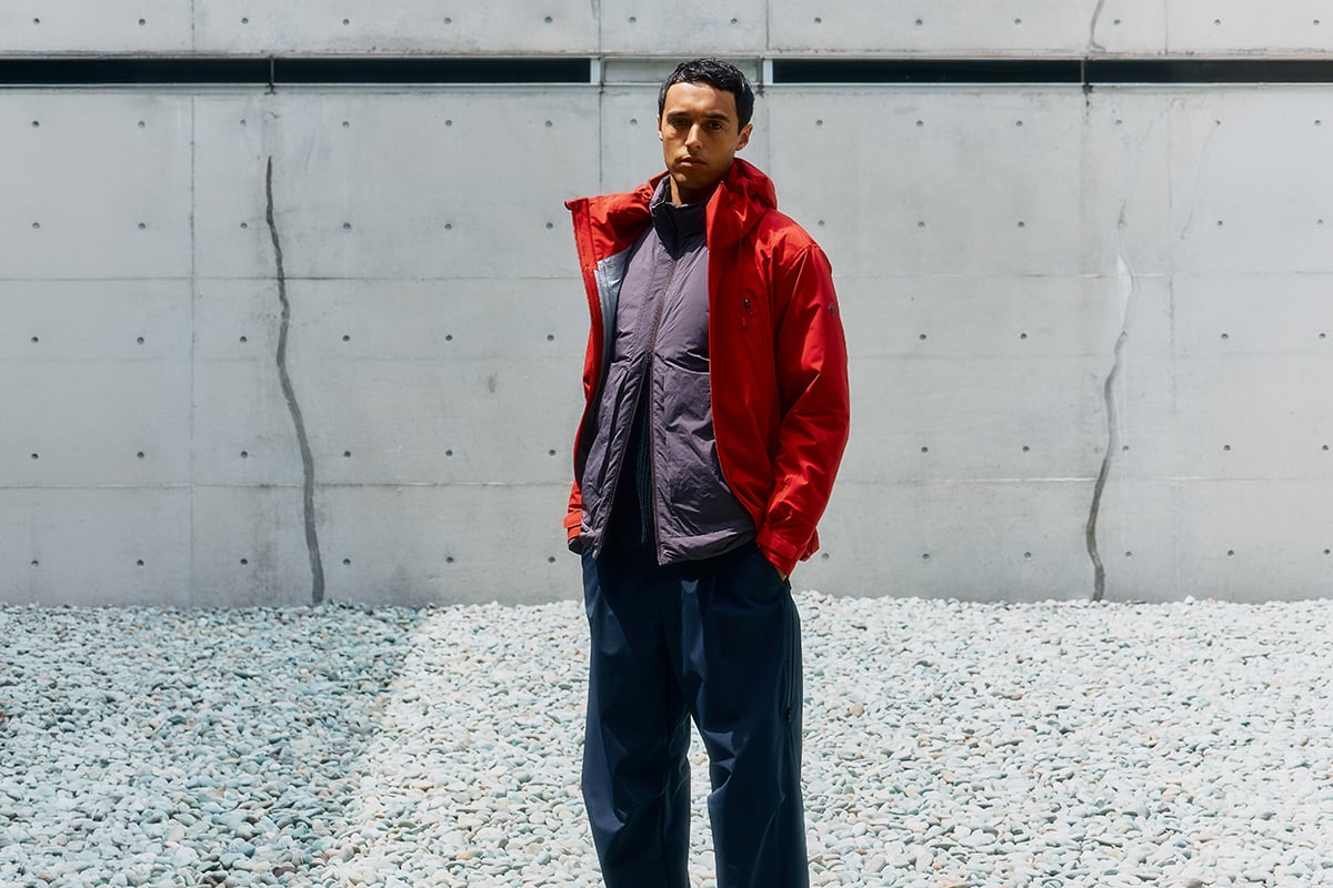 MEN：HARD SHELL JACKET CREAS（カッパーレッド）：6万500円　新色