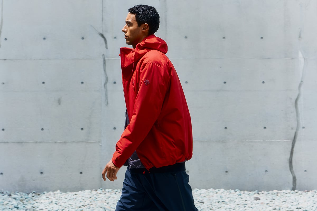 MEN：HARD SHELL JACKET CREAS（カッパーレッド）：6万500円　新色