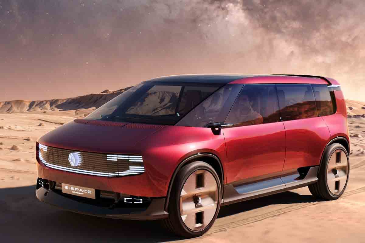 まもなく開催されるパリ・モーターショーにて世界初公開されるルノー新型「Eスペースコンセプト」
