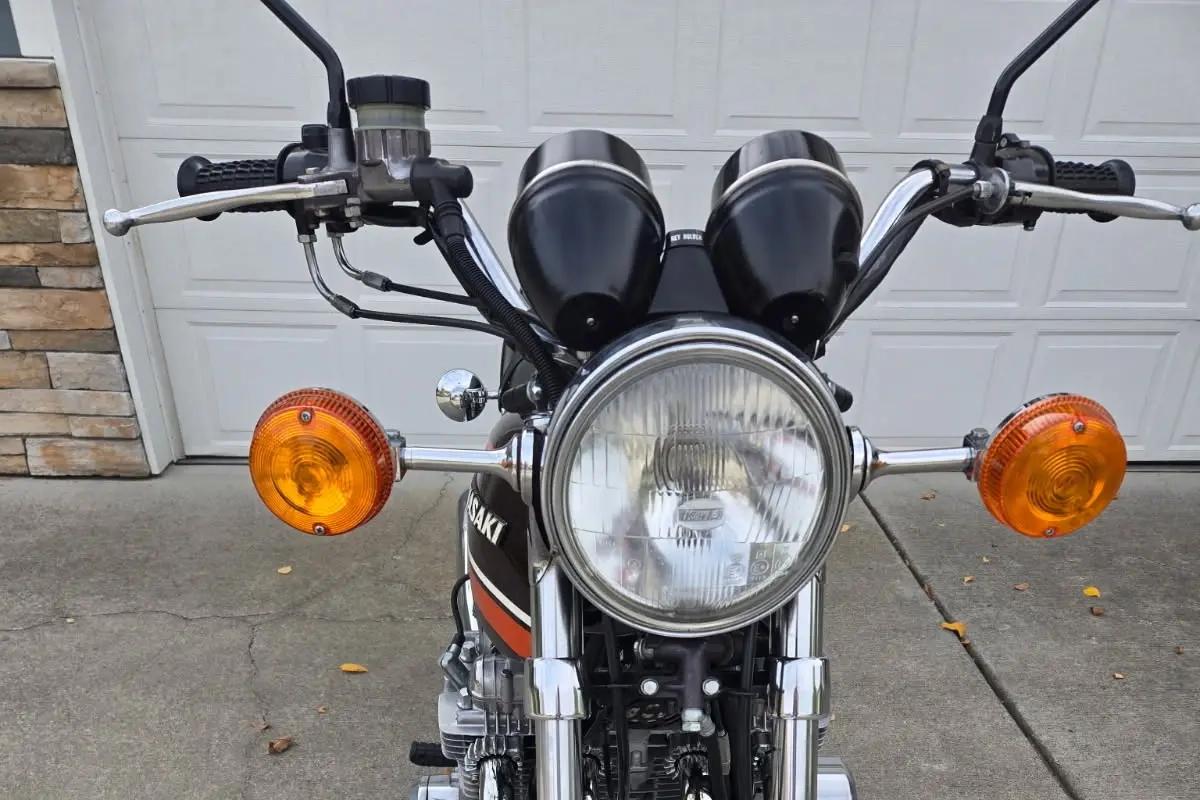 米国オンラインオークションに出品、落札された1974年式カワサキ「Z1 900」