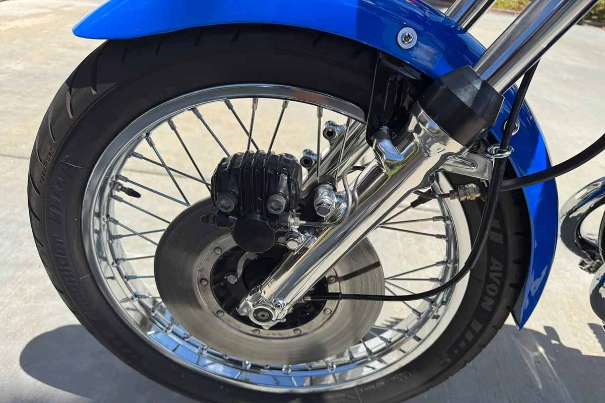 米国オンラインオークションに出品、落札された1972年式カワサキ「H2 マッハIV」