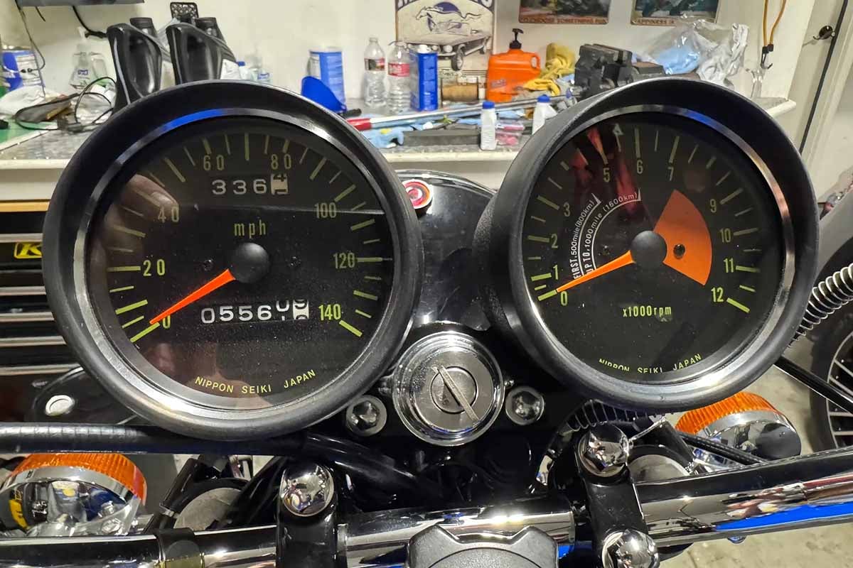 米国オンラインオークションに出品、落札された1972年式カワサキ「H2 マッハIV」