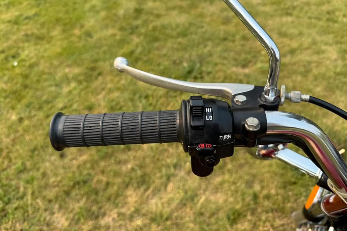 米国オンラインオークションに出品、落札された1975年式ヤマハ「RD125」